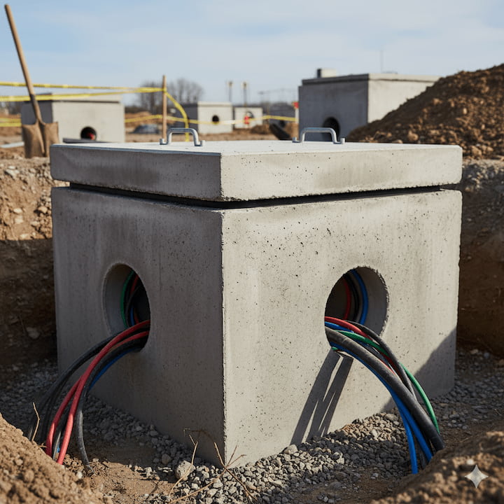 Instalação correta da caixa de passagem de concreto 60x60 passo a passo