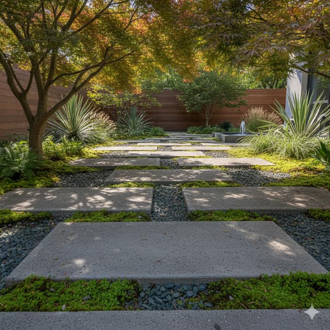 Como instalar placas de concreto no jardim passo a passo