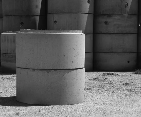 Caixa de gordura de concreto