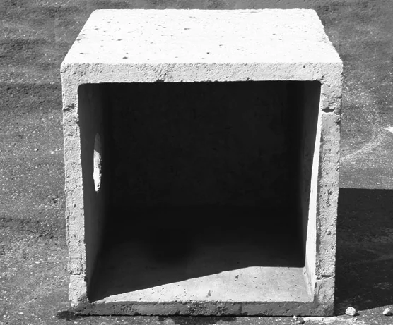 Caixa de gordura de concreto